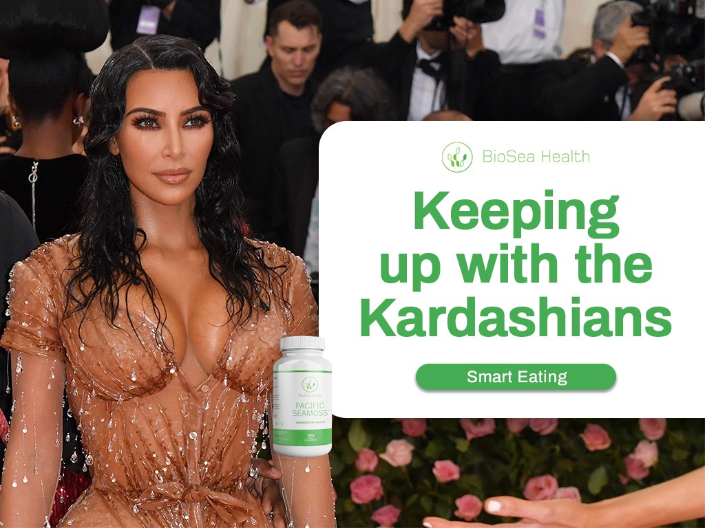 Kardashians eat seaweed for health