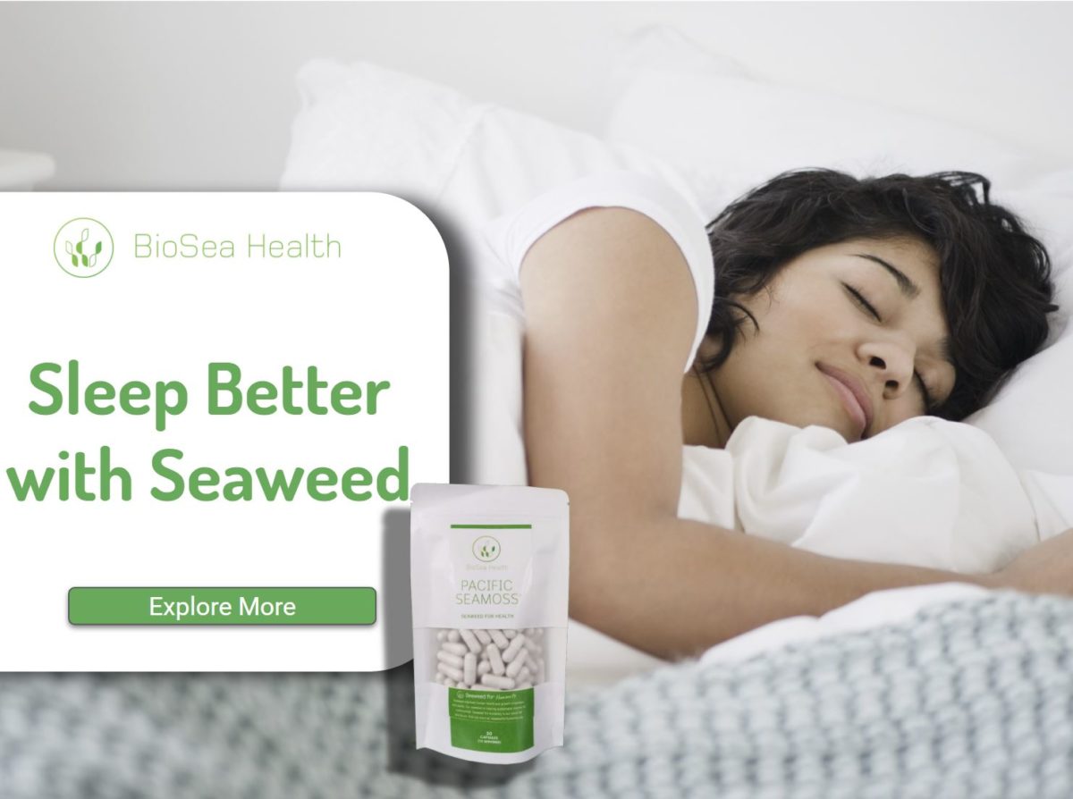 sleep better with seaweed say customers