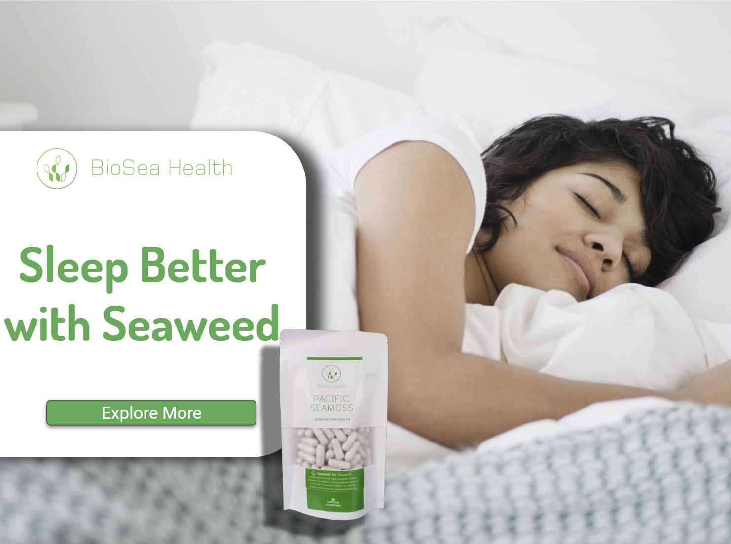 Sleep Better with Seaweed