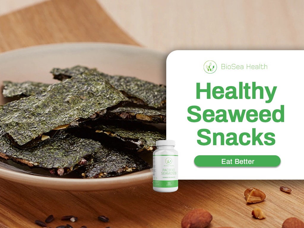Healthy seaweed snacks