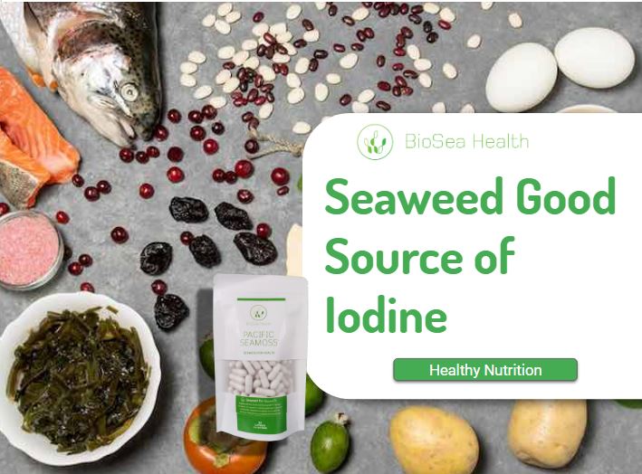 seaweed iodine levels in Pacific Seamoss