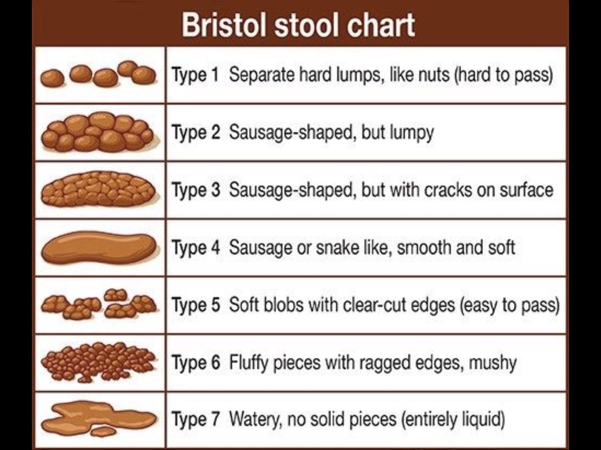 Improve your poo with the Bristol Stool Chart